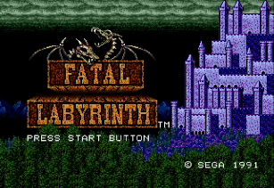 Screencap of Fatal Labyrinth video game